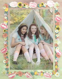 camp rookie (Rookie) Collage Layout, Collage Photography, Artist Management, York London, Girl Scouts, Journal Inspiration, Art School, Kitsch