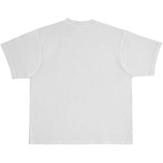 a white t - shirt that is on display