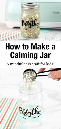 how to make a calming jar for kids