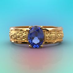 Blue Sapphire gold ring available in 18k or 14k genuine gold, natural Sapphire ring designed by Oltremare Gioielli, made in Italy fine jewelry. On the shank are medieval bas-reliefs representing the months of the year ( Cremona Cathedral in Italy). A beautifully well-crafted elegant ring with natural certified Sapphire . A solid gold ring with a combination of raw and polished finishes. Our jewelry is exclusively made to order, can only be purchased online and is not available on the wholesale market. ❥ Details Main stone: Oval cut Natural Blue Sapphire ring , GIL certified report ID : ENV2018051631588 Measurements: 8.05 x 5.8 x 3.4mm 1.44 Carats Sizes available: choose your size from the drop down menu ❥ Production time for custom design A new customized solid gold piece will take from 2 Heirloom Tanzanite Yellow Gold Rings, Heirloom Tanzanite Rings In Yellow Gold, Fine Jewelry Tanzanite Rings With Diamond Cut, Fine Jewelry Yellow Gold Tanzanite Rings, Luxury Tanzanite Yellow Gold Ring, Luxury Yellow Gold Tanzanite Ring, Gold Tanzanite Rings With Accent Stones, Gold Tanzanite Birthstone Ring For Formal Events, Gold Tanzanite Birthstone Ring For Formal Occasions