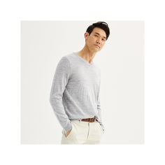 Apt. 9 defines handsome style with this Merino v-neck sweater. FEATURES V-neck Ribbed cuffs Long sleevesFIT & SIZING 27.5-in. lengthFABRIC & CARE Acrylic, Merino wool Imported Machine wash - Delicate Size: XXL. Color: Cloud Morning. Gender: male. Age Group: adult. Relaxed Fit Cotton V-neck Sweater, Relaxed Fit V-neck Sweater For Winter, Classic V-neck Sweater For Layering, Fitted Cotton V-neck Sweater, Relaxed Fit V-neck Sweater, Gray V-neck Sweater For Spring, Spring V-neck Sweater For Business Casual, Classic Gray V-neck Top, Casual V-neck Relaxed Fit Sweater