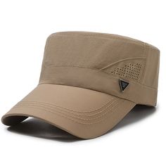 Season:Summer; Gender:Men's; Style:Fashion,Casual; Hats Category:Trucker Hat,Flat Cap,Sun Hat; Occasion:Daily,Street; Material:Polyester; Function:Adjustable,Breathable,Sunscreen; Pattern:Plain; Design:Mesh; Front page:FF; Listing Date:04/11/2024; Head Circumference:56-60 Breathable Mesh Snapback Visor Hat, Outdoor Trucker Hat With Uv Protection, Adjustable Fit, Cheap Six-panel Trucker Hat For Men, Adjustable Six-panel Snapback Hat With Breathable Mesh, Flat Cap Men, Military Style Adjustable Snapback Trucker Hat, Mesh Fashion, Flat Cap, Sun Hats