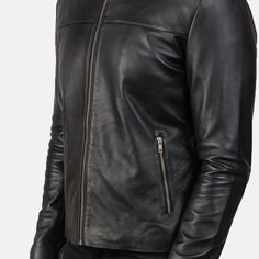 Adornica Black Leather Biker Jacket Leather Motorcycle Jacket Women, Mens Leather Jacket Vintage, Leather Trench Coat Woman, Trucker Jacket Men, Aviator Leather Jacket, Shearling Jacket Women, Motorcycle Jacket Women, Cafe Racer Jacket, Black Leather Biker Jacket