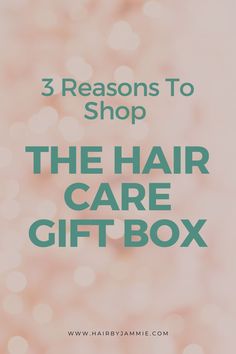 Learn more about the hair care gift box and why it is the perfect gift for the woman in your life. Plus 3 reasons to shop the hair care gift box! Order yours today! Hair By Jammie is a Eco-friendly, vegan hairstylist in St Johns, FL. She also has an online store where you can purchase natural, vegan hair care products. Vegan Hair Care, Guest Hair