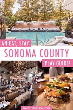 Sonoma County, California - The  Ultimate Eat, Stay, Play Travel Guide California Wine Country Vacation, Pacific Coast Road Trip, Sonoma County California, Sonoma Wine Country, Sonoma Coast, Sonoma California, Sonoma Valley, Wine Country California