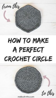 how to make a perfect crochet circle