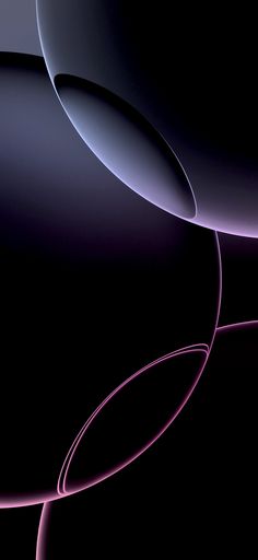 an abstract black and purple background with curved lines on the bottom right corner, including two circles in the middle