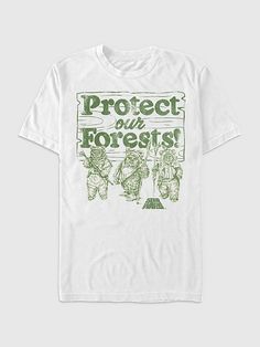 Star Wars Protect Our Forests Graphic Tee Star Wars Apparel, Star Wars Outfits, Golf Outfit, Fashion Help, Tshirts Online, Shirt Online, Star Wars, Graphic Tees, Forest