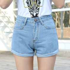 High Waist Denim Shorts























 









Size





Asian Size





Waist







Hips







Thigh







Front Rise







Back Rise







Length











XS





25





64.0 cm 





25.2 in 





87.0 cm 





34.3 in 





57.1 cm 





22.5 in 





27.4 cm 





10.8 in 





35.9 cm 





14.1 in 





31.0 cm 





9.8 in 









S





26





66.5 





26.2 





89.5 





35.2 





58.4 





23.0 





27.7 





10.9 





36.2 





14.3 





31.3 





10 High Waist Denim Shorts, Cat Embroidery, Female Shorts, 2016 Summer, High Waist Denim, Hot Shorts, Casual Summer Shorts, Jeans For Short Women, Short Jeans