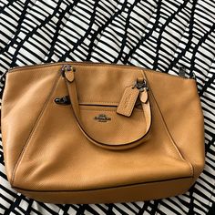 This Bag Is New. I Have Never Used It Because I Never Found Anything To Wear With It Unfortunately Hand Held Michael Kors, Coach Tote Bag With Adjustable Strap, Coach Tote Satchel For On-the-go, Coach Satchel Tote For On-the-go, Coach Bag, Wristlets, Coach Bags, Clutches, Bag Lady