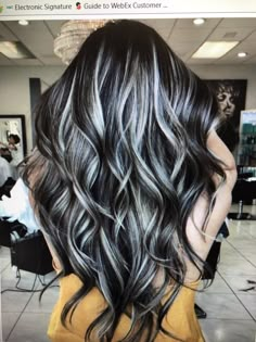 Brown Balayage On Black Hair, Balayage On Black Hair, Best Haircuts For Women, Summer Balayage, Dark Hair With Highlights, Silver Hair Color, Blending Gray Hair, Gray Hair Highlights, Brown Balayage