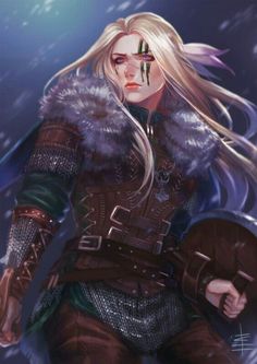 Female Barbarian - Pathfinder PFRPG DND D&D d20 fantasy Viking Women, Skyfall, Fantasy Rpg, Fantasy Inspiration