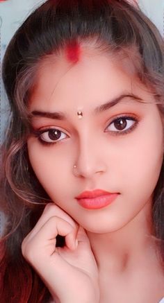 #Indian #Beautyful ##girls #deshi #village Bollywood Makeup, Mini Mirror, Ukraine Flag, Beauty Images