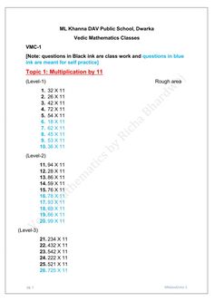 the worksheet for using multiple numbers to solve problems in class 11 and 12