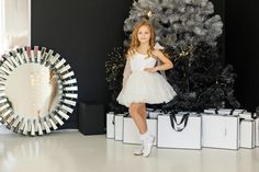 This Glistening Princess Dress is a must-have for any young girl's wardrobe, bringing a touch of magic to every special occasion. Inspired by fairy tales and crafted with meticulous attention to detail, this dress features a unique one-shoulder design adorned with delicate beaded sequins. The fluffy tulle skirt adds volume and charm, making it perfect for twirling around in joyful celebration. The inspiration for this dress comes from the timeless elegance found in classic children's stories, wh Gown For Kids, Party Dress For Girls, Princess Party Dress, Costume Princess, Outfit Holiday, Tulle Party Dress, Dazzling Dress, Children's Stories, Kids Gown