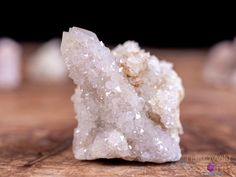 White Crystals: Healing Benefits, Properties, How To Use and More - Captivating Crazy White Spirit, Raw Crystals, Spirit Quartz, White Howlite