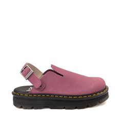 Womens Dr. Martens Zebzag Platform Mule - Muted Purple Martens Zebzag, Purple Doc Martens, Pink Doc Martens, Muted Purple, High Quality Boots, Wishlist 2024, Platform Mules, Shoe Gallery, Flip Flop Slippers