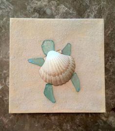 Jordans Art, Summer Crafts And Activities, Seaglass Picture, Seaglass Ideas, Shell Artwork, Beach Week, Mermaid Room, Beach Bathroom