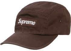 Buy and sell StockX Verified Supreme streetwear on StockX including the Supreme Washed Chino Twill Camp Cap (FW22) Brown and thousands of other streetwear clothing and accessories. Brown Baseball Cap With Embroidered Logo For Outdoor, Brown Outdoor Baseball Cap With Embroidered Logo, Outdoor Brown Baseball Cap With Embroidered Logo, Brown 5-panel Hat For Streetwear, Brown 5-panel Baseball Cap With Embroidered Logo, Brown Baseball Cap For Spring Outdoor, 5-panel Hats With Embroidered Logo For Outdoor, Brown Spring Baseball Cap For Outdoor, 5-panel Outdoor Hat With Embroidered Logo