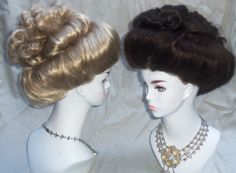 1900s Hairstyles, 19th Century Hair, Style Lace Front Wig, Costume Closet, Theater Costumes, Wig Shop, Style Wig, Victorian Hairstyles, Champagne Blonde