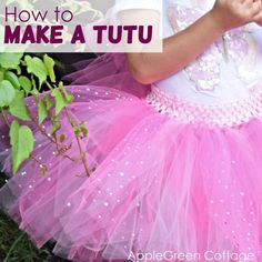 How to Make a Tutu. This tutu tutorial shows you how to make any size tulle tutu from a newborn to a teenager, using the crochet headband. click through for easy tutorial, all cutting dimensions you need, and all the extra tips that will make your diy tutu so much easier to diy! Diy Knight Costume, Tutu En Tulle