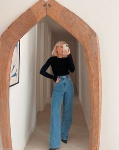 Looks Jeans, Look Jean, Skandinavian Fashion, Elegante Casual, Scandi Style, Mode Inspiration