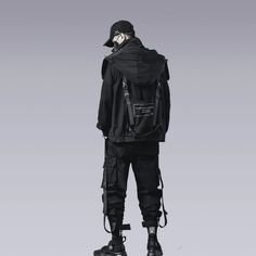 HOODED FUNCTIONAL TECHWEAR VEST | CLOTECHNOW – Clotechnow - Techwear Shop Techwear Vest, Tactical Vest, Urban Street Style, Cap Design, I'm A Simp, Rainy Days, Streetwear Fashion, Motorcycle Jacket, Fashion Inspo