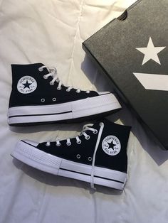 Kasut Nike, Cute Converse Shoes, Cute Converse, Dr Shoes, Preppy Shoes, Pretty Shoes Sneakers, Black Converse, Cute Nike Shoes, Cute Sneakers