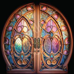 Epic doors for your penthouse, apartment or storefront. Each door is sized to fit the parameters of the website upload area for your properties. For use with the Multiverse/Infiniverse property doors. These unique doors are original digital art designed by BecBay01. If you don't see what you like here, just ask! Circle Door Frame, Stain Glass Doors Entrance, Gate Decoration With Flowers, Gate Decorations Wedding, Wedding Gate Decoration, Aesthetic Doors, Cheap Fence Ideas, Fantasy Door, Art Nouveau Door