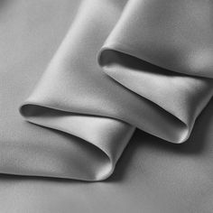 an image of satin fabric in black and white