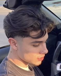 Middle Part Textured & Layered Flow W/low Taper, Men’s Haircut Faded Sides Long Top, Low Taper Messy Middle Part Men, Mid Taper Fade Haircut Middle Part, Taper Fade Haircut Front View, Mid Part Low Taper, Low Drop Fade Middle Part, Curtains Fade Haircut, Low Fade Long Hair Men