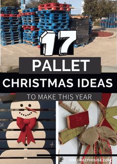 pallet christmas ideas to make this year