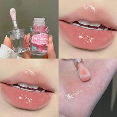 Describe: Specification: 4g Color:Peach flavor, grape flavor, watermelon flavor, three pack set The texture is fine, smooth and non-greasy. Full color, rich color and bright color. Waterproof, sweatproof and not easy to take off makeup. The little cute Q looks very cute, the paste is crystal clear and crystal clear, It is very economical to use, a little is enough, Non-sticky, refreshing and comfortable, non-irritating. It hydrates lips faster. Instead of applying a thick paste on the skin of th Lip Oil Aesthetic, Fruit Lip Oil, Oil Aesthetic, Transparent Lip Gloss, Glass Lip Gloss, Clear Fruit, Cute Lips, Sweet Sixteen Ideas, Crystal Jelly