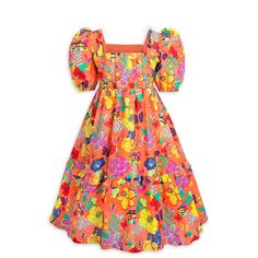 New Unused With Tags Smoke And Pet Free Home Disney Multicolor Summer Dresses, Encanto Dress, Disney Encanto, Dress For Woman, Disney Dresses, Color Orange, Pet, Womens Dresses, Tags