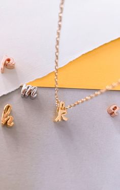 A beautiful Rose Gold plated Letter Necklace personalized with your chosen Letter / shiny and minimalist necklace. This necklace has gift box. (individually) Details: - Materials used: Rose Gold plated Brass Chain, approx 5mm*7mm shiny rose gold plated lowercase initials. - Necklace Length is available in 4 sizes; 14 Inch (Child between 4 and 12 approx) 16 Inch (Teenager size or Adult short necklace) 18 Inch (Standard Adult size) (shown) 20 Inch How to purchase: Please select from the drop down Dainty Initial Pendant Charm Necklace For Gift, Dainty Initial Pendant Charm Necklace As Gift, Dainty Charm Necklace With Initial Pendant As A Gift, Minimalist Rose Gold Necklace As A Gift, Dainty Personalized Initial Necklace As Gift For Her, Personalized Rose Gold Clavicle Chain Charm Necklace, Dainty Rose Gold Name Necklace As Gift For Her, Dainty Charm Necklaces For Gifts, Dainty Charm Necklace For Gift