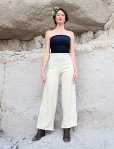 Fitted Beige Bottoms With Straight Hem, Beige Fitted Bottoms With Straight Hem, Cotton Wide Leg Pants With Straight Hem, Fitted Wide Leg Pants With Straight Hem For Spring, Fitted Cotton Wide-leg Pants, Fitted Beige Cotton Wide Leg Pants, Fitted Wide-leg Cotton Yoga Pants, Versatile Fitted Straight Yoga Pants, Fitted Straight Yoga Pants