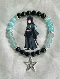 bunlar benim değildir(fikir amaçlı) Inosuke Bracelet, Demon Slayer Bracelet Ideas, Kny Bracelets, Anime Accessories