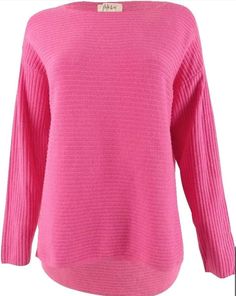 Style & Co Sweater Boatneck Rib Pullover Pink Large Brand: Style & Co.Department: WomenSize: LargeStyle: SweaterSize Type: RegularColor: PinkItem Condition: New With Tag US SIZE Chest (in.) Waist (in.) XS 2 33.5 27 XS 4 34.5 28 S 6 35.5 29 S 8 36.5 30 M 10 37.5 31 M 12 39 32.5 L 14 40.5 34 L 16 42 35.5 XL 18 44 37.5 XXL 20 46 39.5 Style & Co Sweater Boatneck Rib Pullover Pink Large White Floral Top, Tops Style, Sportswear Fashion, Mens Flannel Shirt, Boatneck Sweater, Vintage Style Dresses, Brand Style, Style Sweater, Color Rosa