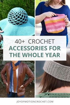 crochet accessories for the whole year