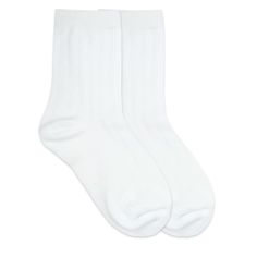 JEFFERIES RIBBED CREW SOCKS White Socks Png, Daisy Accessories, White Socks Outfit, Socks Png, Mean Girls Costume, White Crew Socks, Travel Airport, Dr Shoes, Sock Outfits