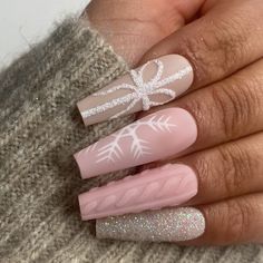 Brown Swirls Press on Nails - Etsy December Nails Long Coffin, Gelx Inspo Nails Christmas, Pink Sweater Nails Acrylic, Pink Argyle Nails, Christmas Nails Astethic, Winter Nails Pink Rose Gold, Holiday Nails Stiletto Christmas, Christmas Nails Acrylic 2024, Christmas Nails With Sweater Design