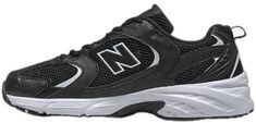 Black New Balance Sports Sneakers, Classic Black Running Shoes For Jogging, Black New Balance Training Sneakers, New Balance Black Sneakers For Training, New Balance Black Training Sneakers, Dynamic Black New Balance Sneakers, Dynamic Black New Balance Running Shoes, Dynamic New Balance Black Running Shoes, Classic Black Breathable Sneakers