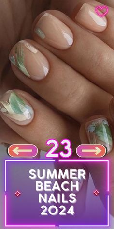 Ready to elevate your summer style? Check out these trendy summer beach nails that are perfect for your next seaside getaway. From vibrant colors to chic designs, these beach nails will have you feeling vacation-ready. Whether you prefer something simple or a design that screams ocean vibes, you'll find the perfect look for your beach nails vacation. Dive into the latest trends and get inspired! #summerbeachnails #beachnailsvacationsimple #beachnailsvacationocean#SummerNails#BeachNails#VacationNails#OceanNails#SimpleNailDesigns#BeachVacationStyle#TropicalNails#SummerNailArt#BeachyVibes#NailInspo Nail Aesthetics, Beach Nail Designs, Beach Nail