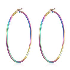 PRICES MAY VARY. Metal: Stainless Steel Dimension: width: 60MM(2.36")*Weight: 9.2g Package: Jewelry Box Womens fashion cool hoop earrings Condition: 100% new
*Code: BYDFE-7-4*Metal: Stainless Steel
*Finishing: Polished
*Dimension: width: 60MM(2,36")
*Weight: 9.2g
*Package: Jewelry Circle Earrings, Jewelry Earrings Hoops, Women's Earrings, Jewelry Box, Fashion Branding, Shoe Jewelry, Hoop Earrings, Jewelry Earrings, Women Jewelry