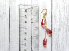 "glass Pomegranate seed drop earrings Material: glass Pomegranate seed beads, gold plated chains, gold plated leaf hook drop length: about 2.5\" Contains small parts. Use caution when giving to young children less than Age 3 Please keep them away from moisture. If you have any questions, please feel free to contact me. Thanks :)" Dangling Beads Drop Jewelry Gift, Briolette Dangling Beads Earrings Gift, Drop Shape Dangling Beads Jewelry Gift, Dangling Drop Bead Jewelry As Gift, Drop Jewelry With Dangling Beads For Gifts, Gift Briolette Earrings With Dangling Beads, Glass Pomegranate, Earrings Food, Peach Earrings