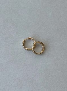 Earrings 100% brass with 3mils 18K Gold Plated Huggie style Height: 1.5cm / 0.5in For hygiene reasons, this item cannot be returned Hypoallergenic Small Hoop Earrings In 14k Gold Filled, 14k Gold Filled Round Earrings, Nickel-free Small Hoop Earrings In 14k Gold Filled, Classic Brass Huggie Earrings For Gift, Classic Gold Plated Nickel-free Huggie Earrings, Classic Nickel-free Huggie Earrings, Tarnish Resistant Brass Huggie Jewelry, Classic Huggie Earrings In 14k Gold Filled, Gold Round Huggie Earrings For Everyday