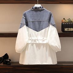 Brand Name: pbongStyle: Office LadyClothing Length: RegularOrigin: CN(Origin)Season: Spring/AutumnClosure Type: Single BreastedSleeve Length(cm): FullPercentage of Material: â‰?0%Fabric Type: WovenMaterial: COTTONDecoration: PocketsPattern Type: PatchworkAge: Ages 16-28 Years OldModel Number: WomenCollar: Turn-down CollarType: A-LINEOuterwear Type: Trench Drawstring Coat, Plus Size Coat, Girl Punk, Women's Windbreaker, Womens Windbreaker, Patchwork Denim, Patchwork Jacket, Plus Size Coats, Holiday Party Dresses