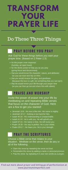 a green poster with the words transform your prayer life