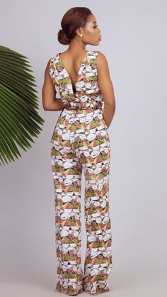 Different Outfits, African Print, Must Haves, Two Piece, Multi Color, Jumpsuit, Pants, Floral, Color