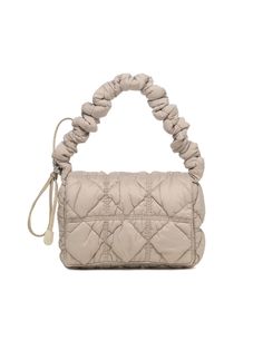 CARLYN is a designer bag brand that reinterprets the modern, sophisticated artistic sense of its birth city, New York, with a contemporary sensibility.- Brand's signature quilting detail- Lightweight nylon used bag- Square shape with generous storage- Length adjustable strap with stopper for a variety of looks Designer Beige Shoulder Bag With Adjustable Handle, Designer Nylon Shoulder Bag With Detachable Handle, Designer Quilted Nylon Bags, Designer Quilted Bag For Everyday, Versatile Quilted Beige Bag, Quilted Nylon Top Handle Bag, Quilted Beige Tote Shoulder Bag, Designer Quilted Tote Shoulder Bag, Beige Quilted Tote Shoulder Bag